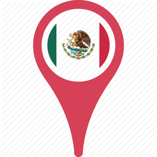 512x512 Country, Flag, Map, Mex Pn