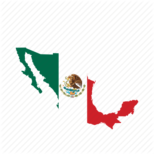 512x512 Flag, Map, Mex World Icon