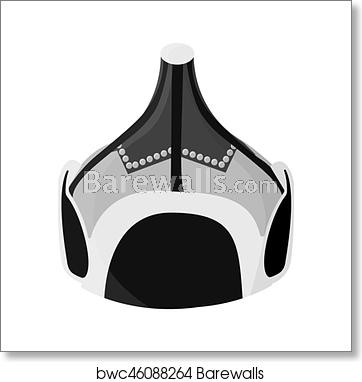 362x382 Mongolian Military Helmet Colored Metal Helmet Conical Shape