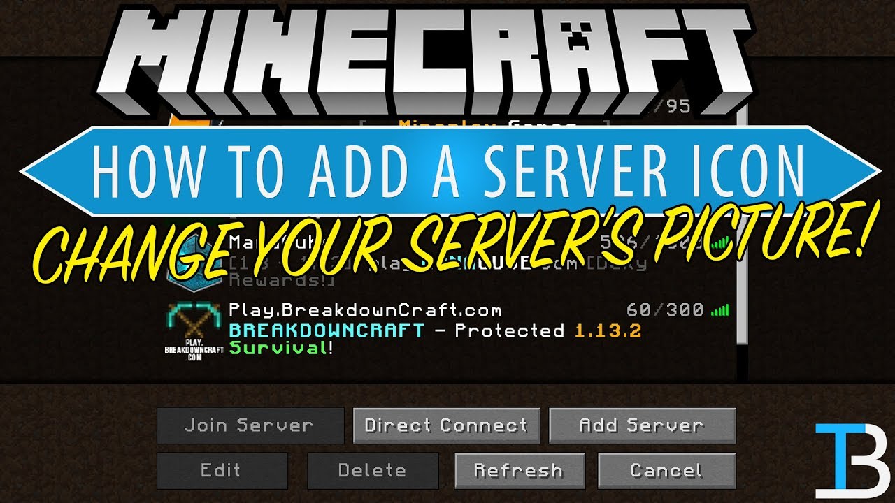 1280x720 How To Add A Server Icon To Your Minecraft Server