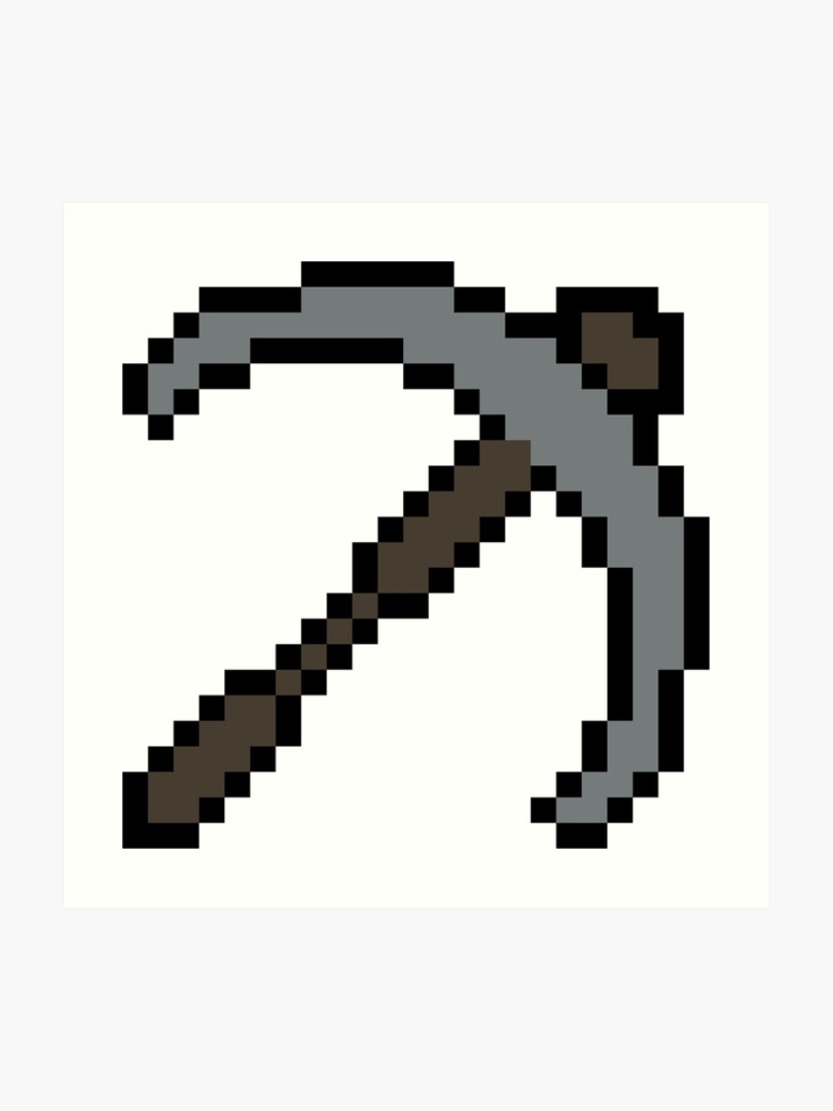 750x1000 Osrs Mining Icon Art Print