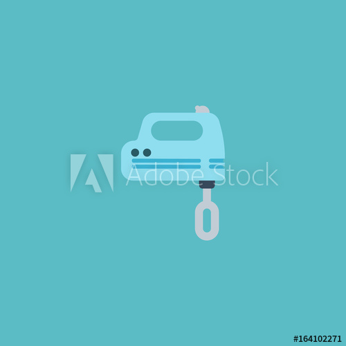 500x500 Flat Icon Mixer Element Vector Illustration Of Flat Icon Blender