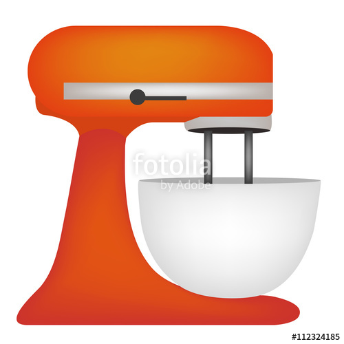 500x500 Kitchen Mixer Vector Illustration Icon Mixer Icon Image Logo Web