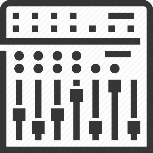512x512 Audio, Dub, Mixer, Mixing, Music, Production, Sound Icon