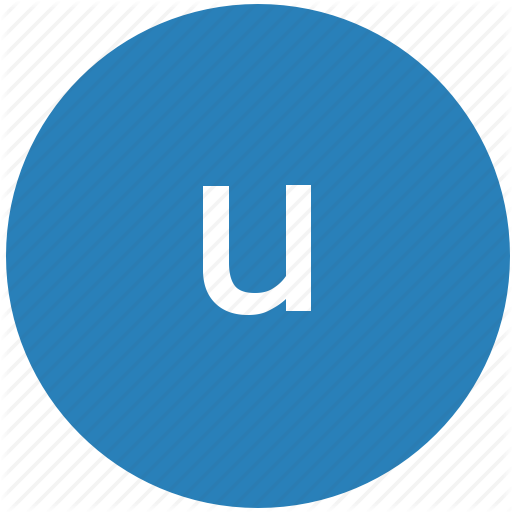 512x512 Keyboard, Latin, Letter, Lowcase, Round, Text, U Icon