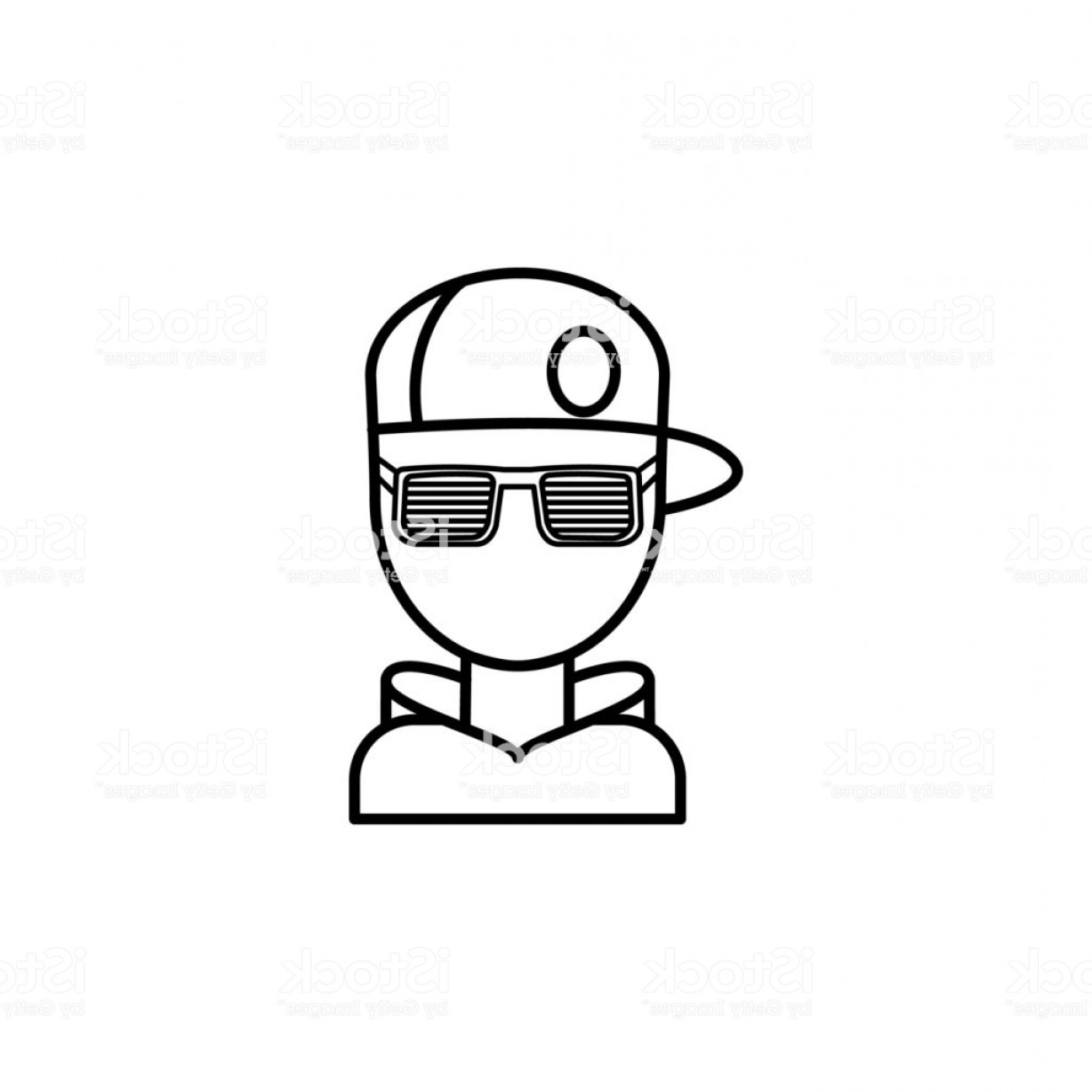 1228x1228 Rapper Vector Icon Modern Simple Flat Vector Symbol For Website