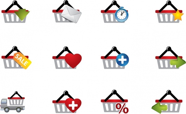 600x368 Shopping Cart Icon Vector Free Vector Download
