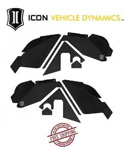 260x300 Icon Modular Aluminum Inner Fender Liner Kit Jeep Wrangler