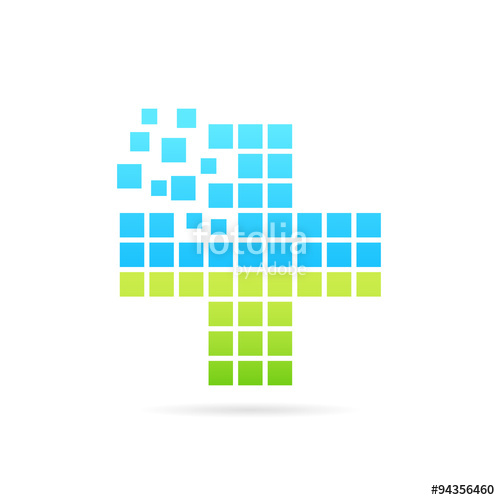 500x500 Modular Medical Cross Icon Stock Image And Royalty Free Vector