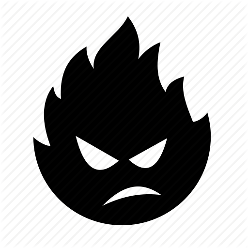 512x512 Danger, Fire, Flame, Hot, Monster Icon