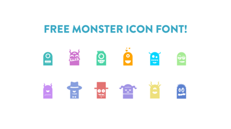 795x445 Free Monster Icon Font Creative Bloq