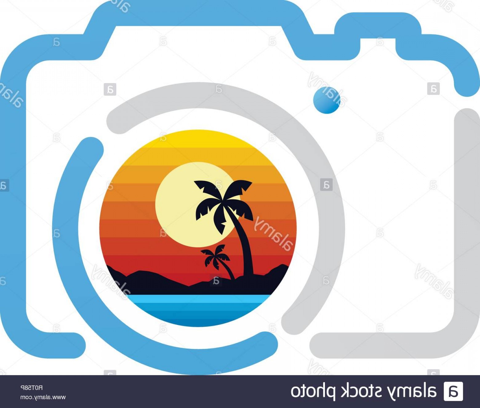 1560x1326 Beach Photography Sign Symbol Camera Icon Vector Art Image