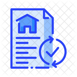 256x256 Mortgage Icon Of Colored Outline Style