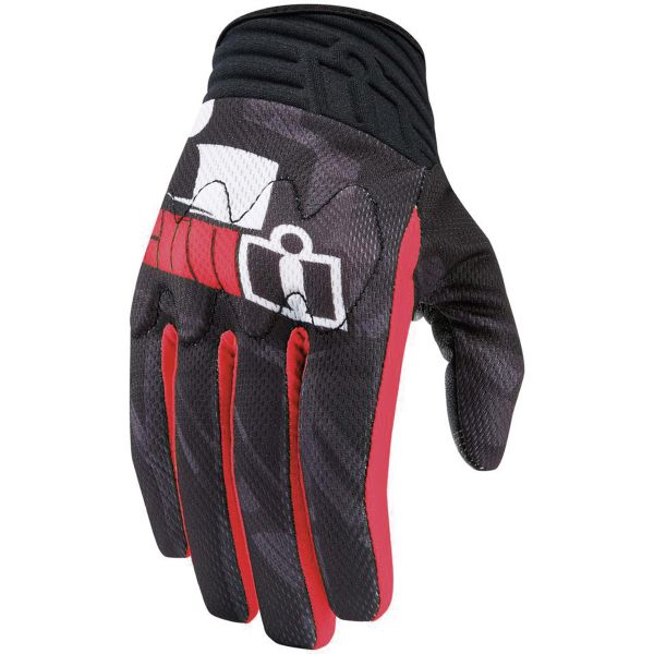 600x600 Motorcycle Gloves Icon Anthem Primary Red In Stock