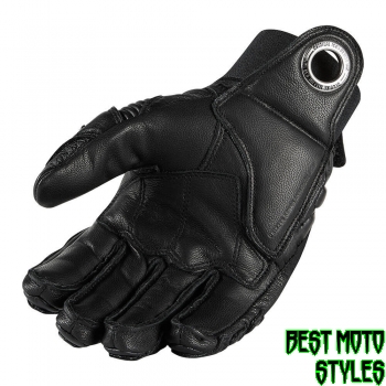 350x350 Icon Timax Short Men Motorcycle Gloves Leather