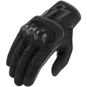 300x300 Icon Ladies Overlord Short Motorbike Motorcycle Gloves