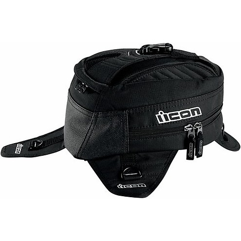 495x495 Magnetic Tank Bag Motorcycle Icon Urban Black