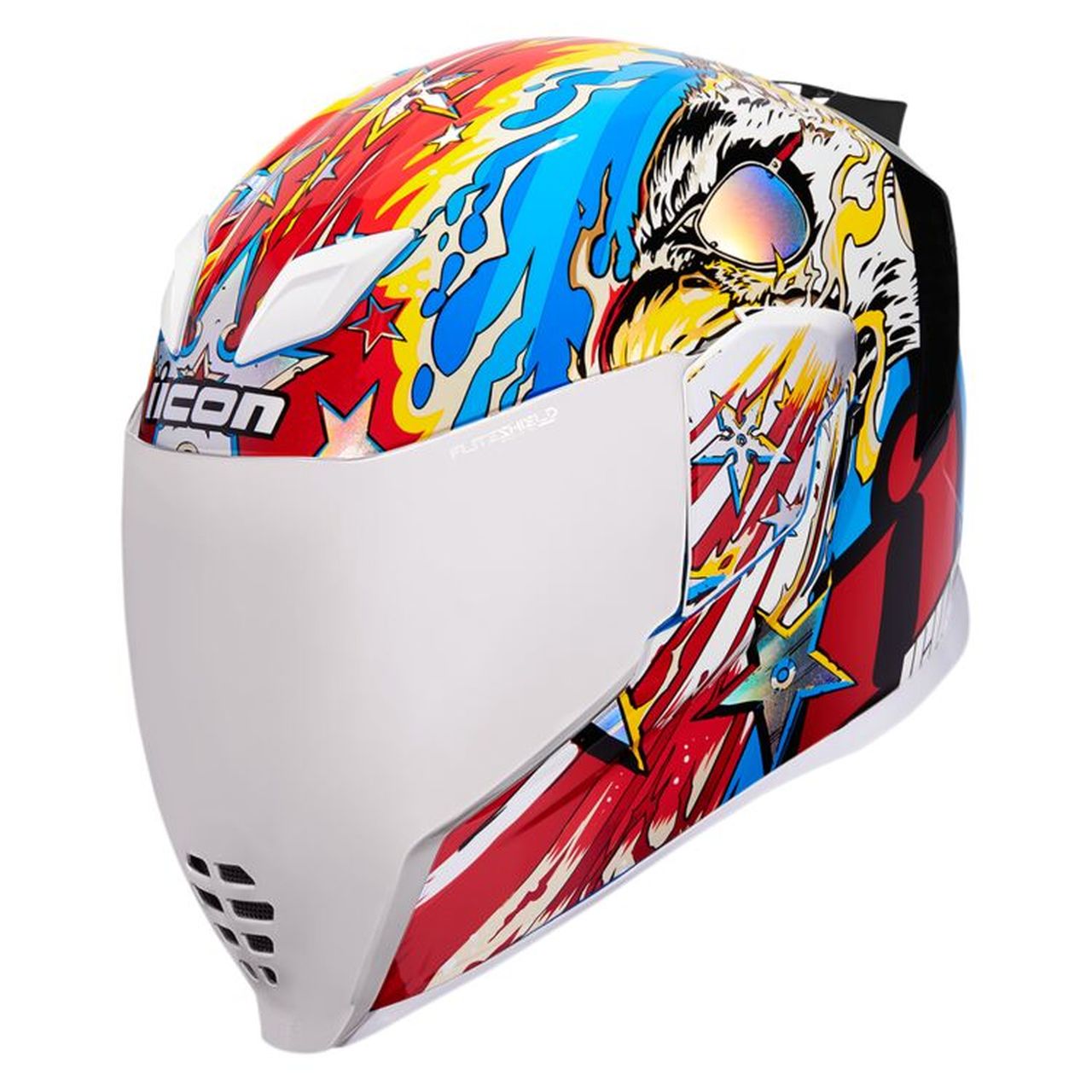 1280x1280 Icon Airflite Freedom Spitter Helmet Icon Helmet Motorcycle