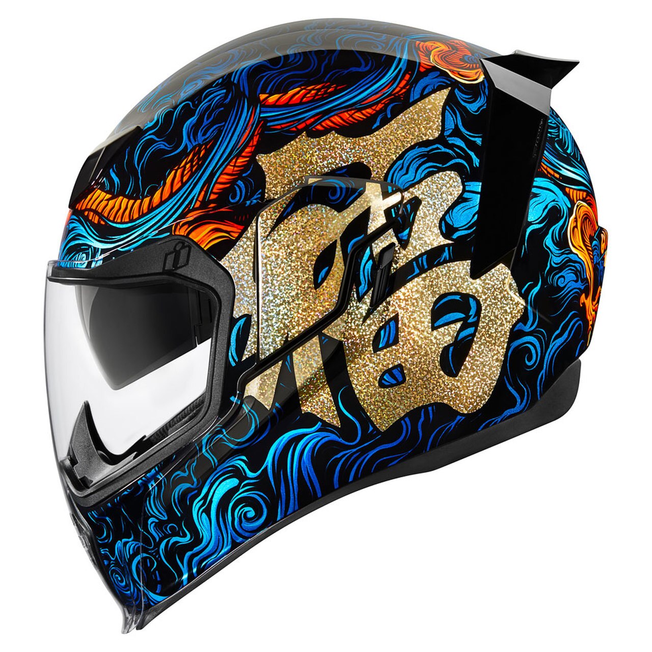 1280x1280 Icon Airflite Good Fortune Motorcycle Helmet