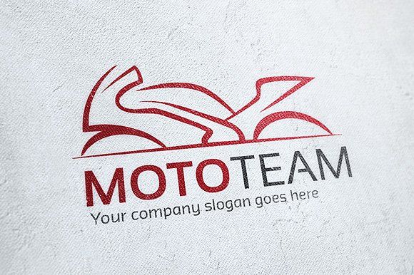 580x386 Moto Team Motorcycle Logo