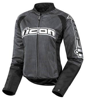 300x347 Icons Glam Fighter Mesh Motorcycle Jacket For Women