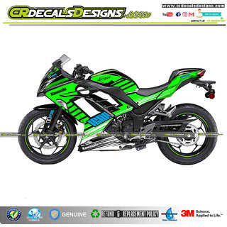 320x320 Buy Kawasaki Ninja Icon Edition Custom Decalsstickerswrap