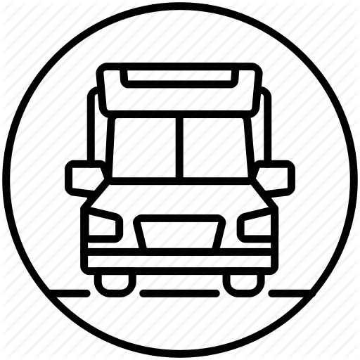 512x512 C Camper, Camping, Front, Home, Motorhome, Vacation Icon