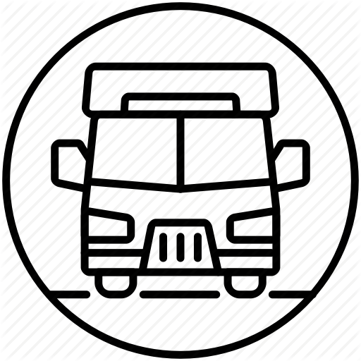 512x512 C Camper, Camping, Home, House Van, Motorhome, Vacation Icon