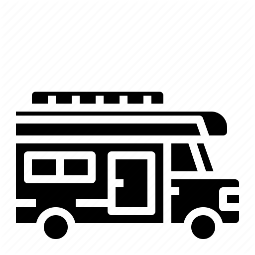 512x512 Camper, Camping, Car, Motorhome, Van Icon