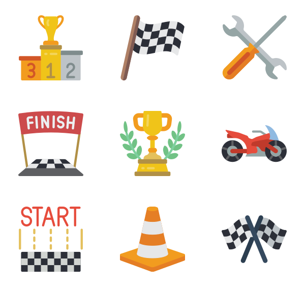 600x564 Motoring Icon Packs