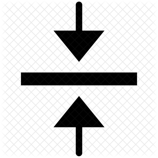 512x512 Move Verticle Center Icon Of Glyph Style