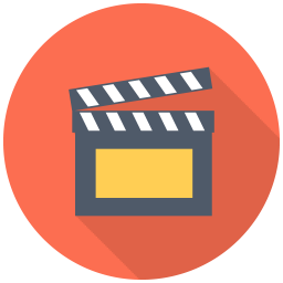 256x256 Clapper Icon Myiconfinder