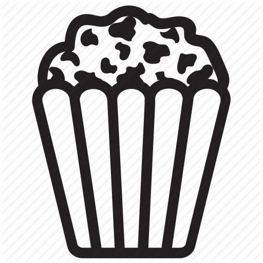 512x512 Cinema Food, Entertainment, Movie Time, Popcorns, Snacks Icon
