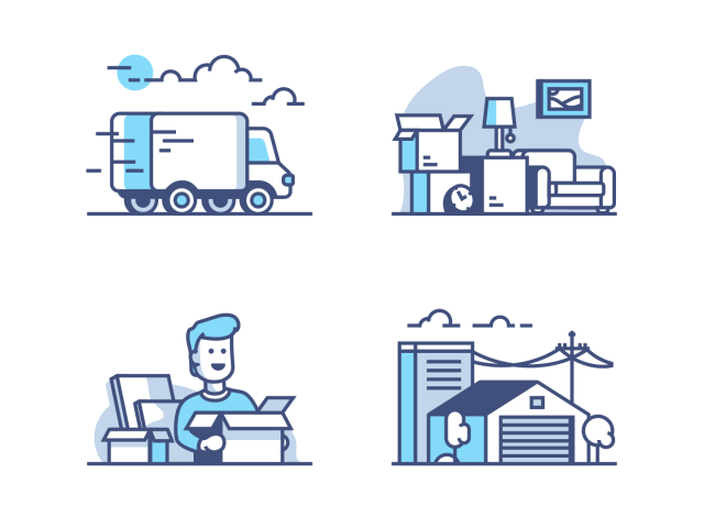 640x480 Moving And Storage In Warehouse Board Game Icon Moving