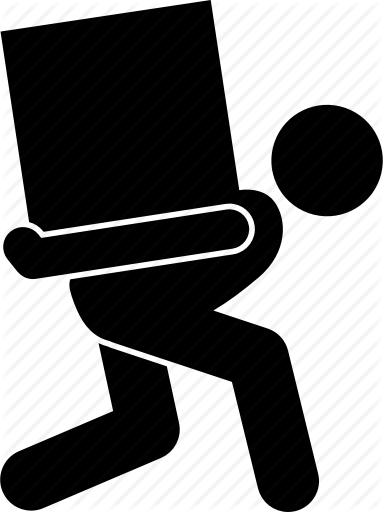 383x512 Box, Item, Man, Move, Moving Icon