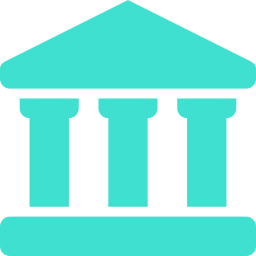 256x256 Free Turquoise Museum Icon
