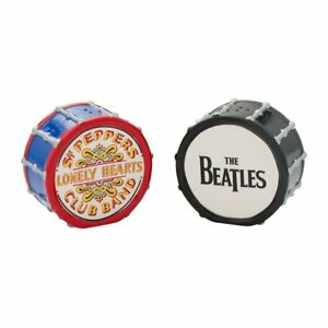 300x300 The Beatles Drums Ceramic Salt Pepper Shaker Set Music