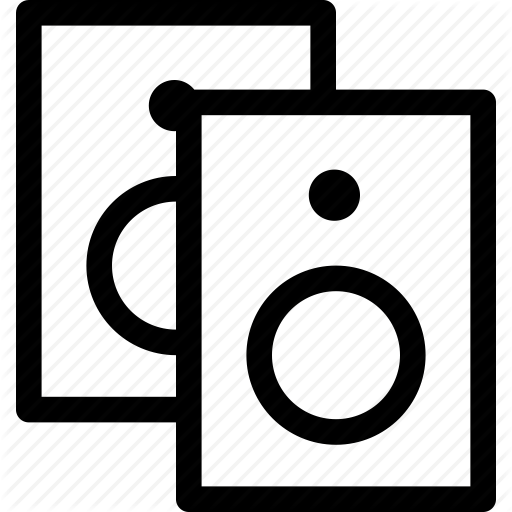 512x512 Audio, Loudspeakers, Music, Sound, Speakers, Speakers Group Icon