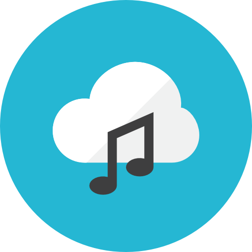 512x512 Cloud Music Icon