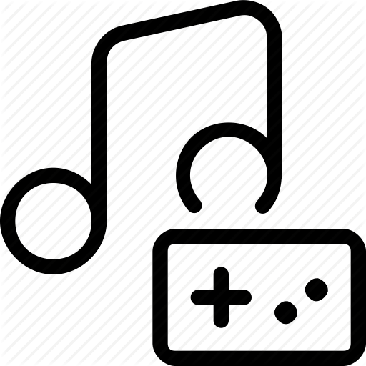 512x512 Game, Music, Video, Wii Icon