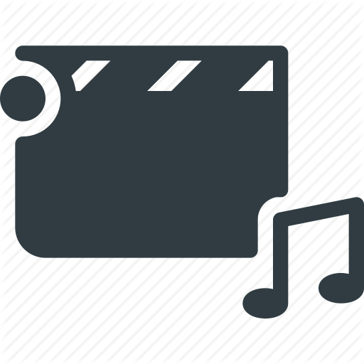 512x512 Clapper, Clip, Music, Video, Videoclip Icon