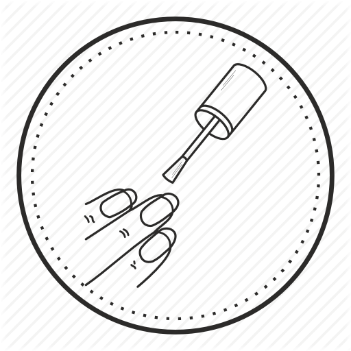 512x512 Finger, Fingers, Hand, Manicure, Nails Icon