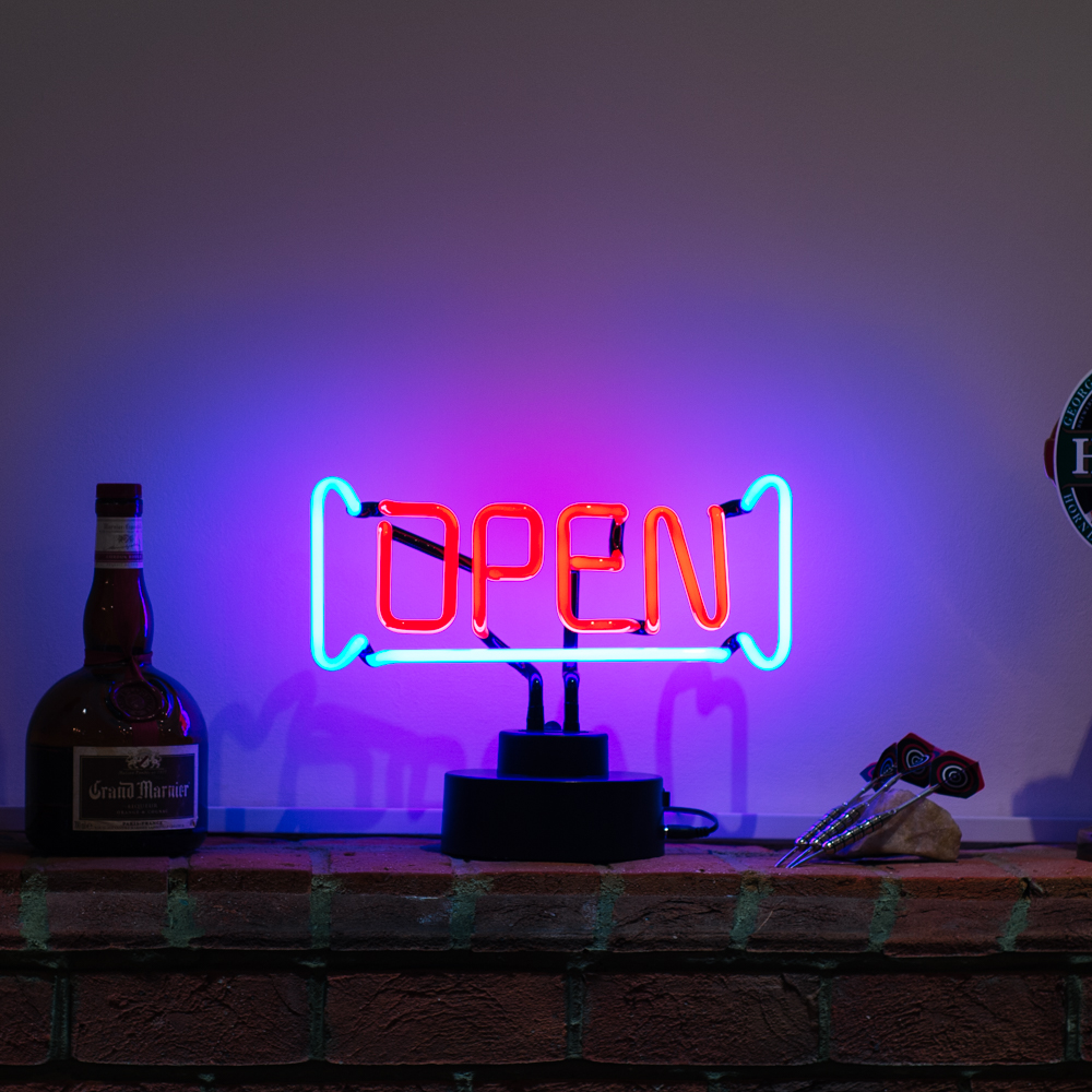 1000x1000 Retail Bar Pub Shop Open Neon Sculpture
