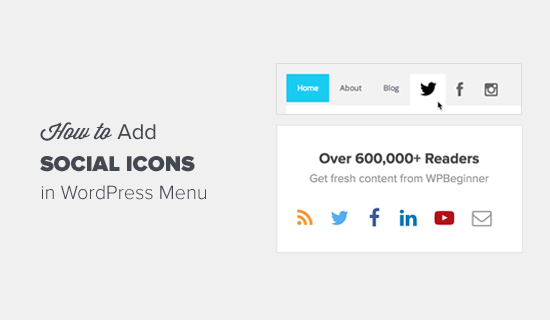 How To Add Social Media Icons To Wordpress Menus 550x320 How To Add Social Media Icons To Wordpress Menus