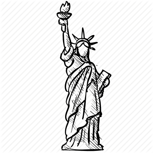 512x512 America, Freedom, Liberty, New York, Nyc, Statue, Usa Icon