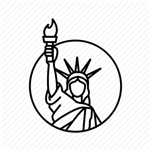 512x512 America, New York, Sculpture, Statue, Statue Of Liberty, Torch