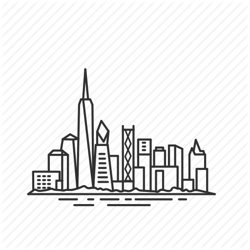 512x512 Building, City, Famous City, Famous Skyline, New York, Ny, Skyline