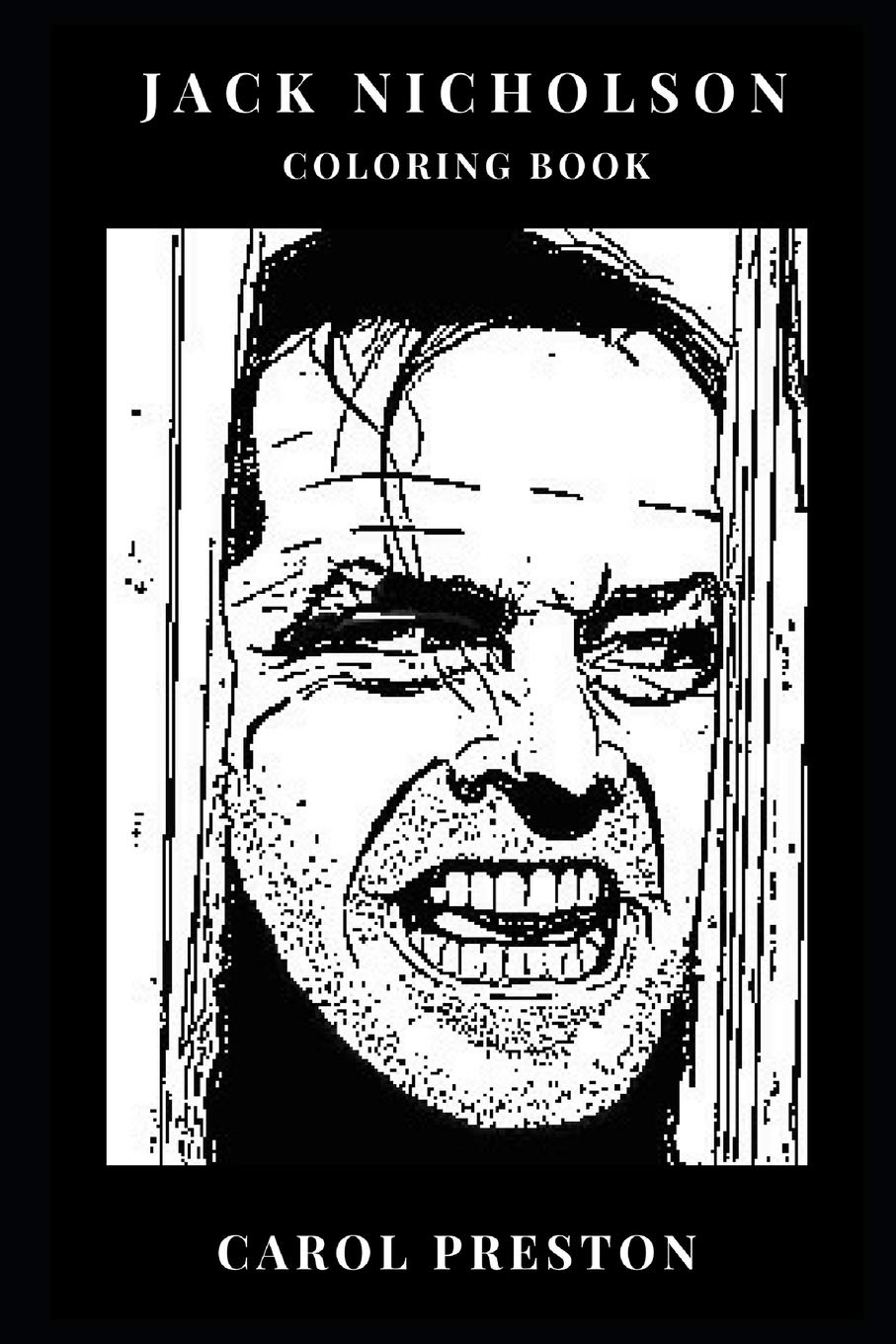 907x1360 Jack Nicholson Coloring Book Legendary Academy Award Winner