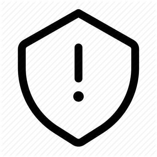 512x512 Alert, Caution, Not, Shield, Warning, Working Icon