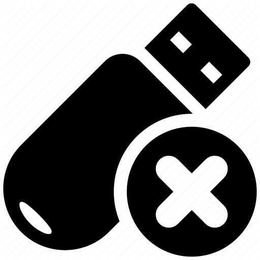512x512 Blocked, Data, Deleted, Issue, Not Working, Pendrive, Usb Icon